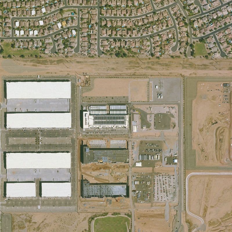 USDA NAIP via USGS The National Map image of Mesa, AZ, captured Sep 15, 2023